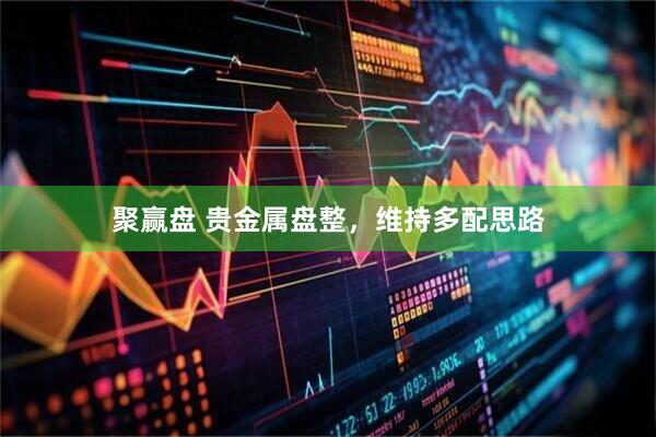 聚赢盘 贵金属盘整，维持多配思路