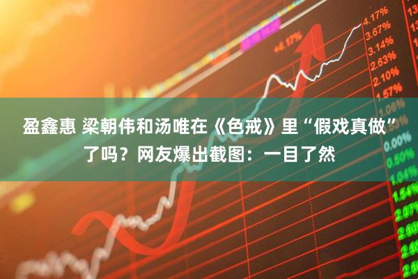 盈鑫惠 梁朝伟和汤唯在《色戒》里“假戏真做”了吗？网友爆出截图：一目了然